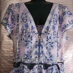 City Chic Zipper Dress